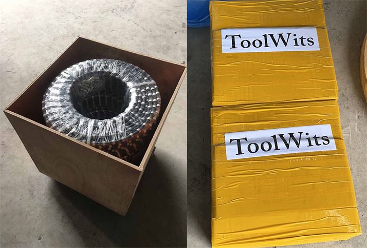 packing of wire saw