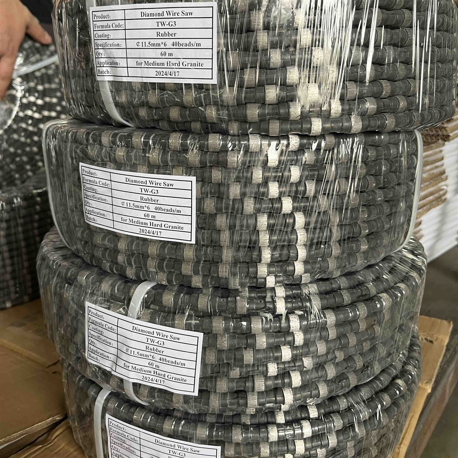 Wire Saw for Granite Quarrying Wire Saw for Granite Quarrying
